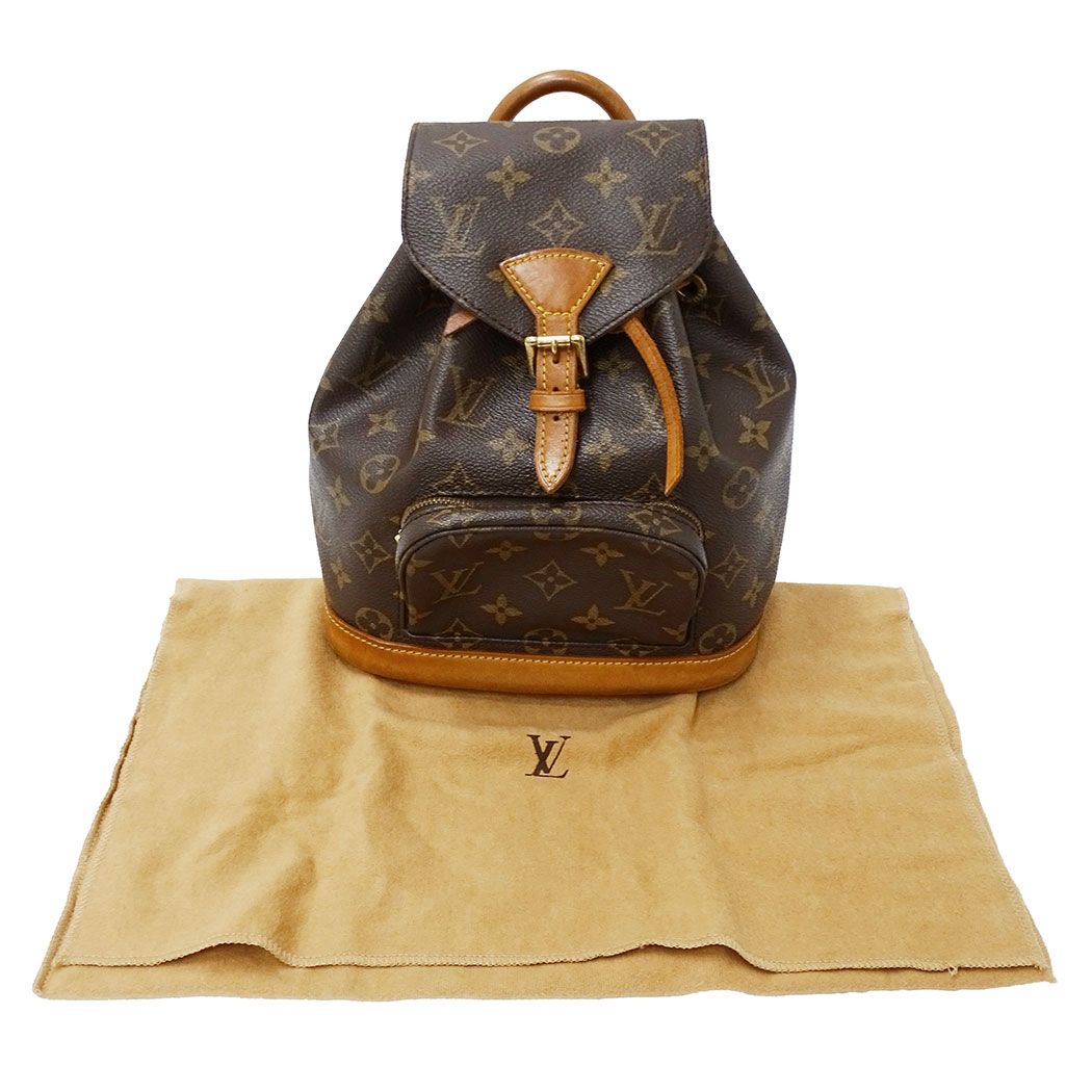 Louis Vuitton Backpack Monogram Canvas Mini Montsouris Brown Mini Outing Adult — view 6