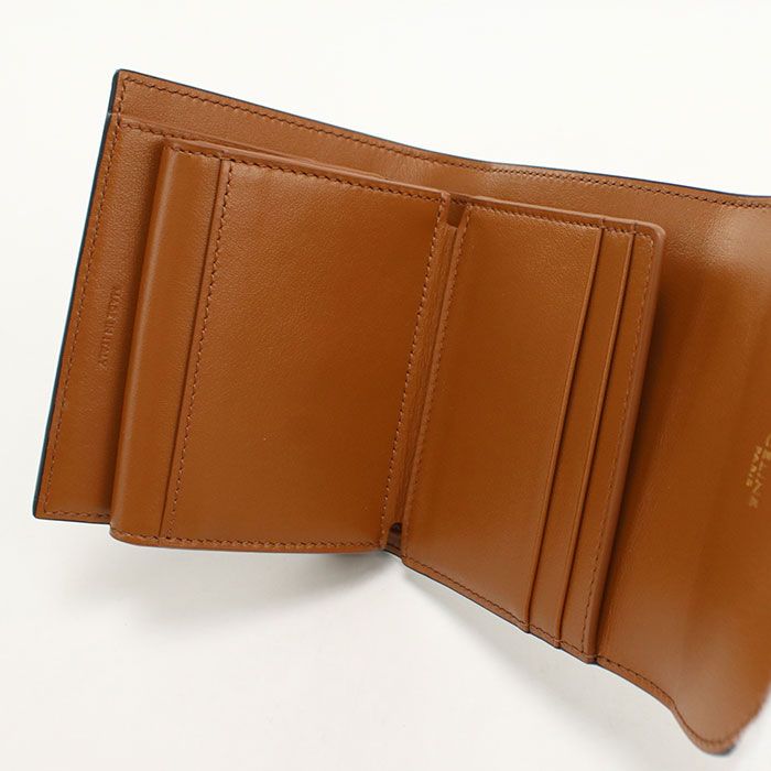 Celine Small Flap Wallet Triomphe Canvas Trifold — view 4