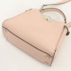 Fendi 2-Way Peekaboo Handbag Calfskin
