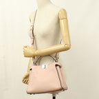 Fendi 2-Way Peekaboo Handbag Calfskin