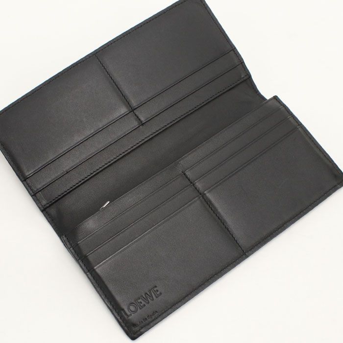 Loewe Long Horizontal Wallet Anagram Bifold Soft Grain Calf — view 4