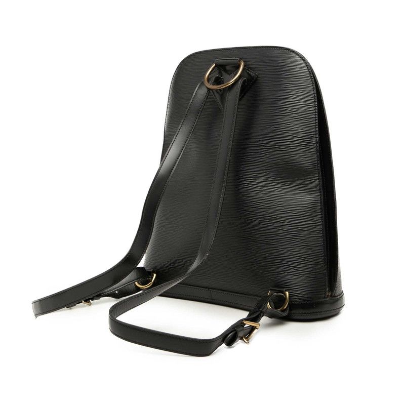 Louis Vuitton Epi Gobelin Backpack Noir Black Leather