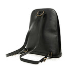 Louis Vuitton Epi Gobelin Backpack Noir Black Leather