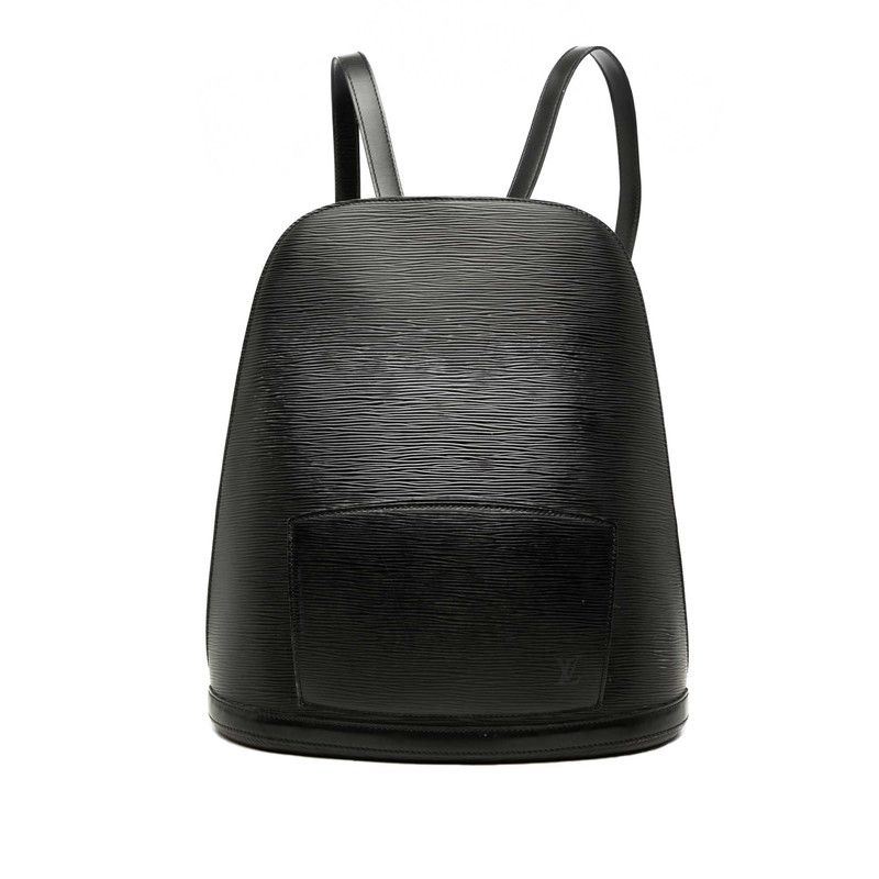 Louis Vuitton Epi Gobelin Backpack Noir Black Leather