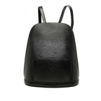 Louis Vuitton Epi Gobelin Backpack Noir Black Leather