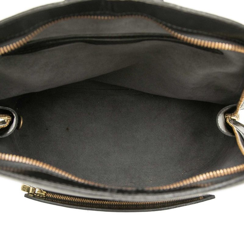 Louis Vuitton Epi Gobelin Backpack Noir Black Leather