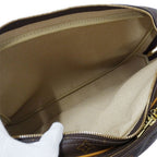 Louis Vuitton Shoulder Bag Monogram Canvas Reporter GM Brown Crossbody Large — view 6
