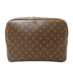 Louis Vuitton Shoulder Bag Monogram Canvas Reporter GM Brown Crossbody Large — view 2