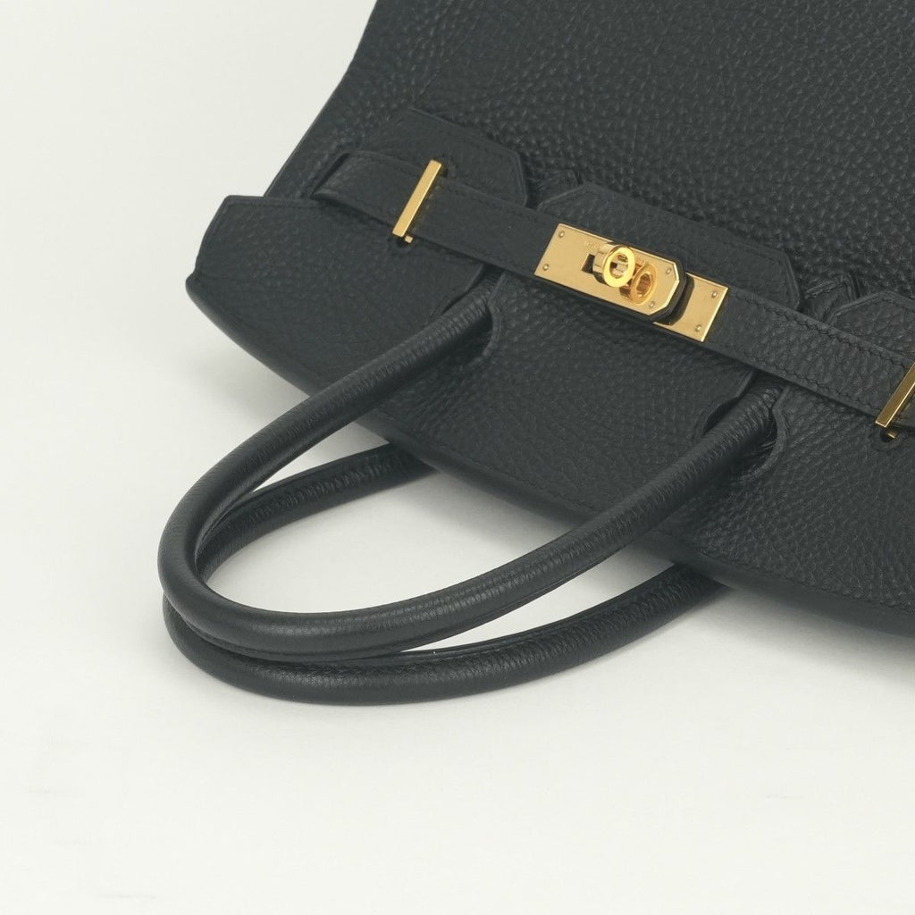 Hermes Birkin 30 Tote Togo Noir Black Gold — view 4