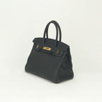Hermes Birkin 30 Tote Togo Noir Black Gold — view 2