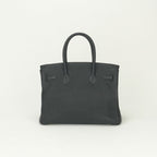 Hermes Birkin 30 Tote Togo Noir Black Gold — view 3