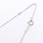 Celine Necklace Diamond 36 40 18k White Gold — view 6