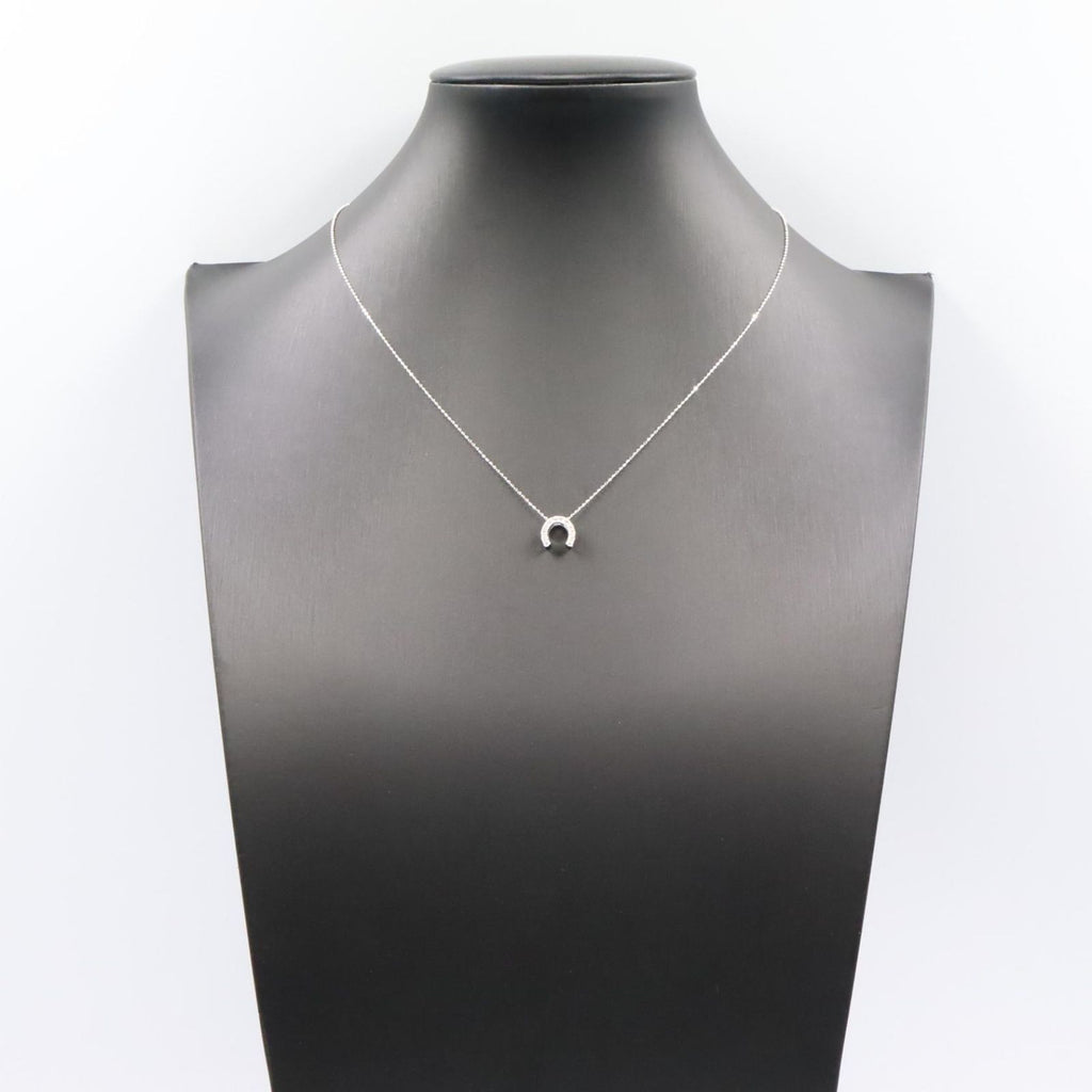 Celine Necklace Diamond 36 40 18k White Gold — view 7