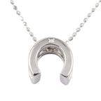 Celine Necklace Diamond 36 40 18k White Gold — view 3