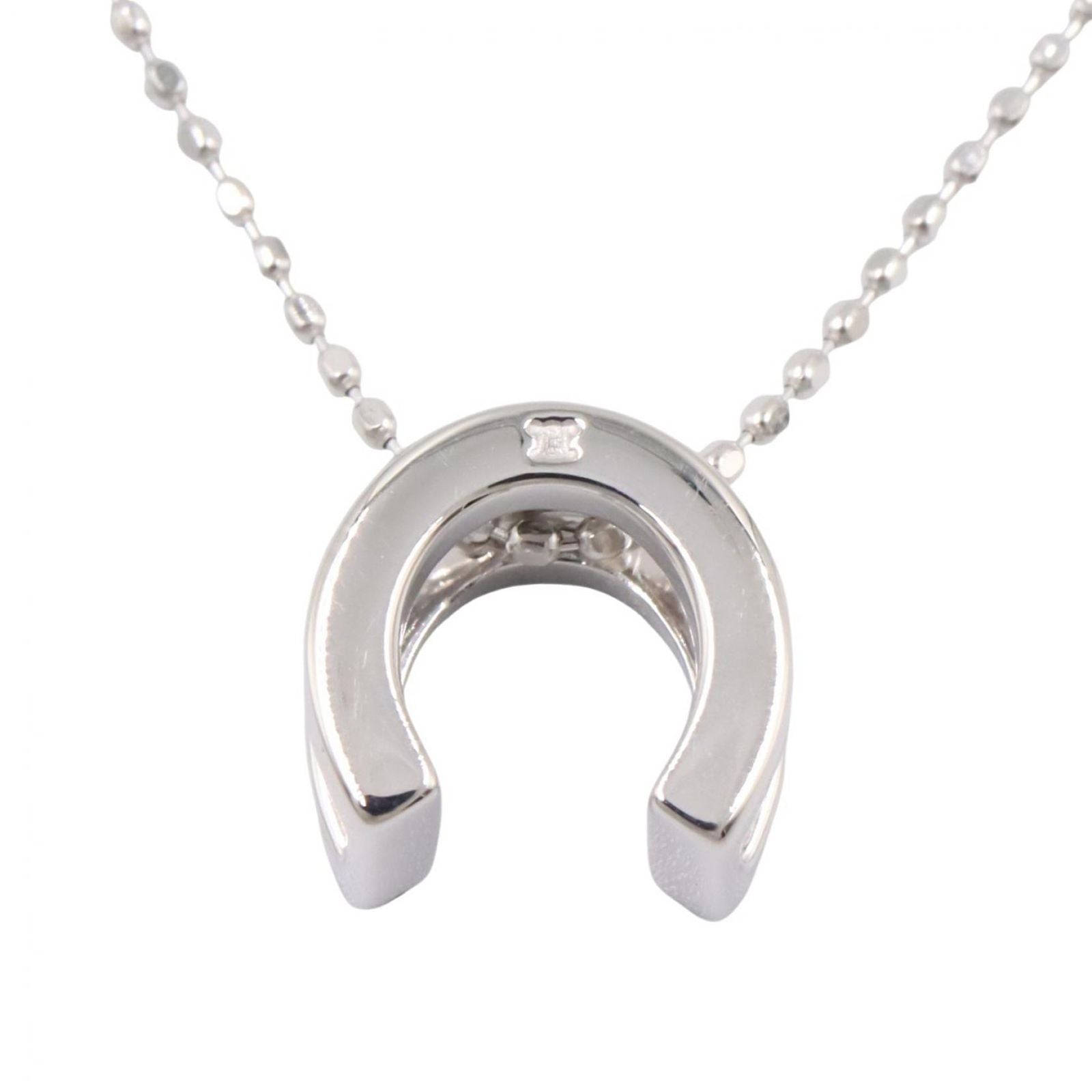 Celine Necklace Diamond 36 40 18k White Gold — view 3