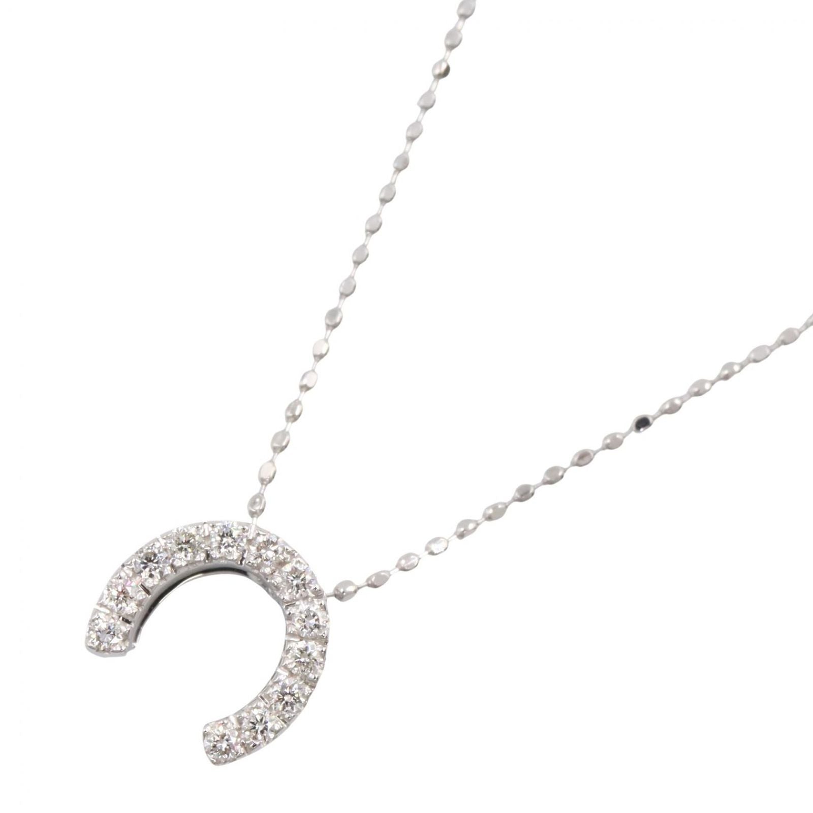 Celine Necklace Diamond 36 40 18k White Gold