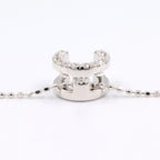 Celine Necklace Diamond 36 40 18k White Gold — view 4