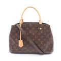Louis Vuitton Handbag Montaigne MM Monogram 2-Way Canvas Leather