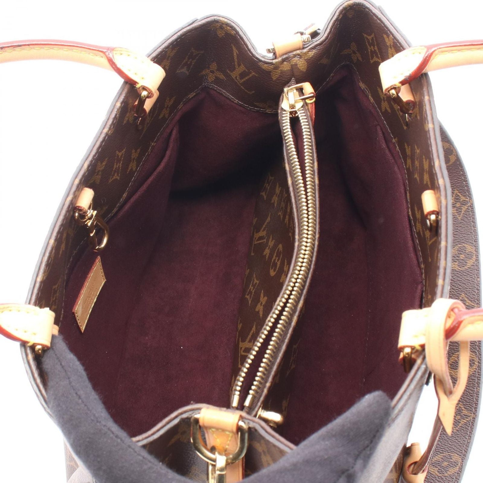 Louis Vuitton Handbag Montaigne MM Monogram 2-Way Canvas Leather — view 3