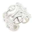 Hermes Ring Chaine D'ancre Ancionnay GM 925 Sterling Silver Ancionnais