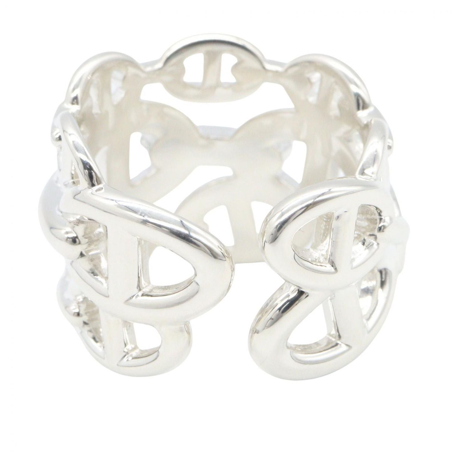 Hermes Ring Chaine D'ancre Ancionnay GM 925 Sterling Silver Ancionnais — view 3