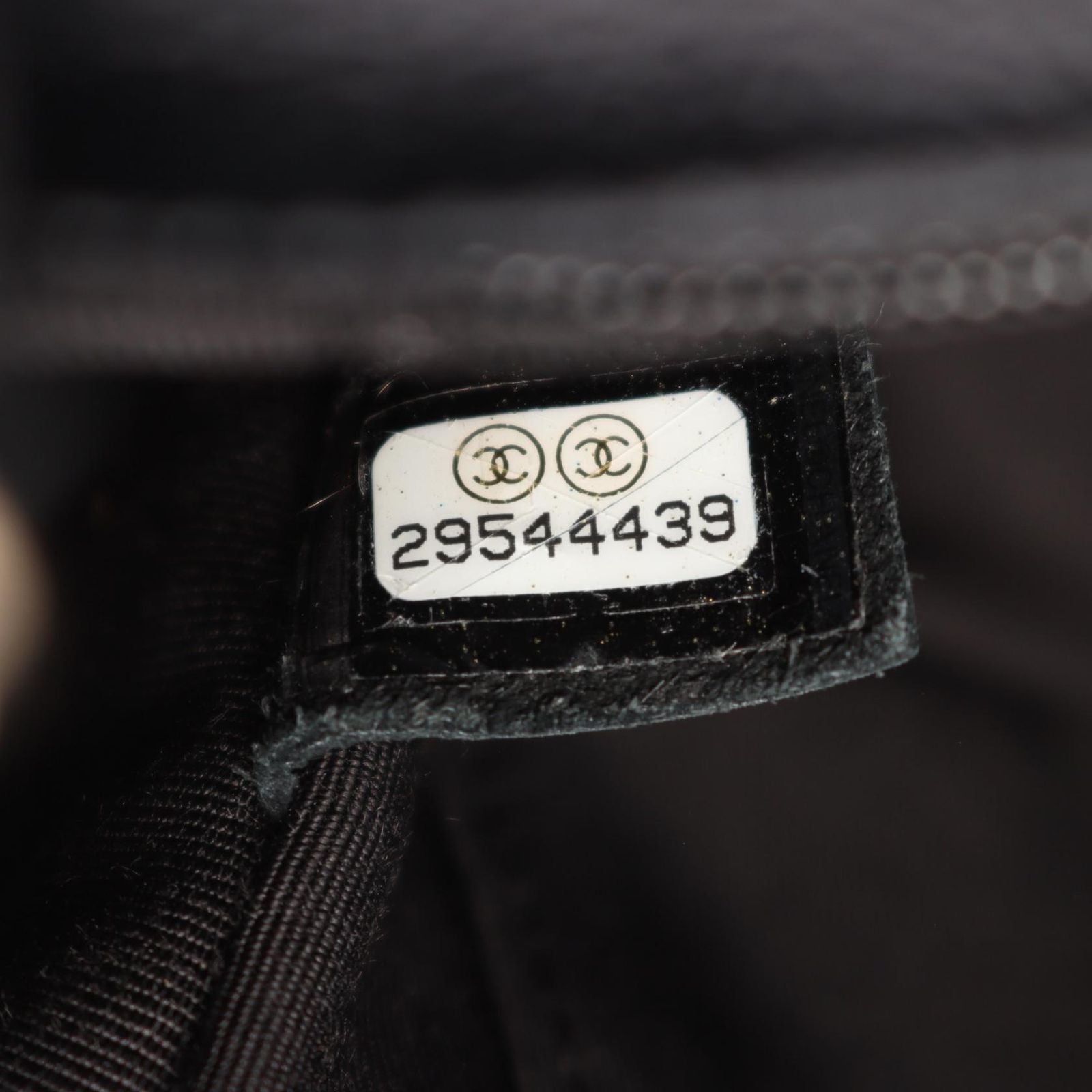 Chanel Shoulder Bag Quilted Black Leather Small Flap Chain — view 5