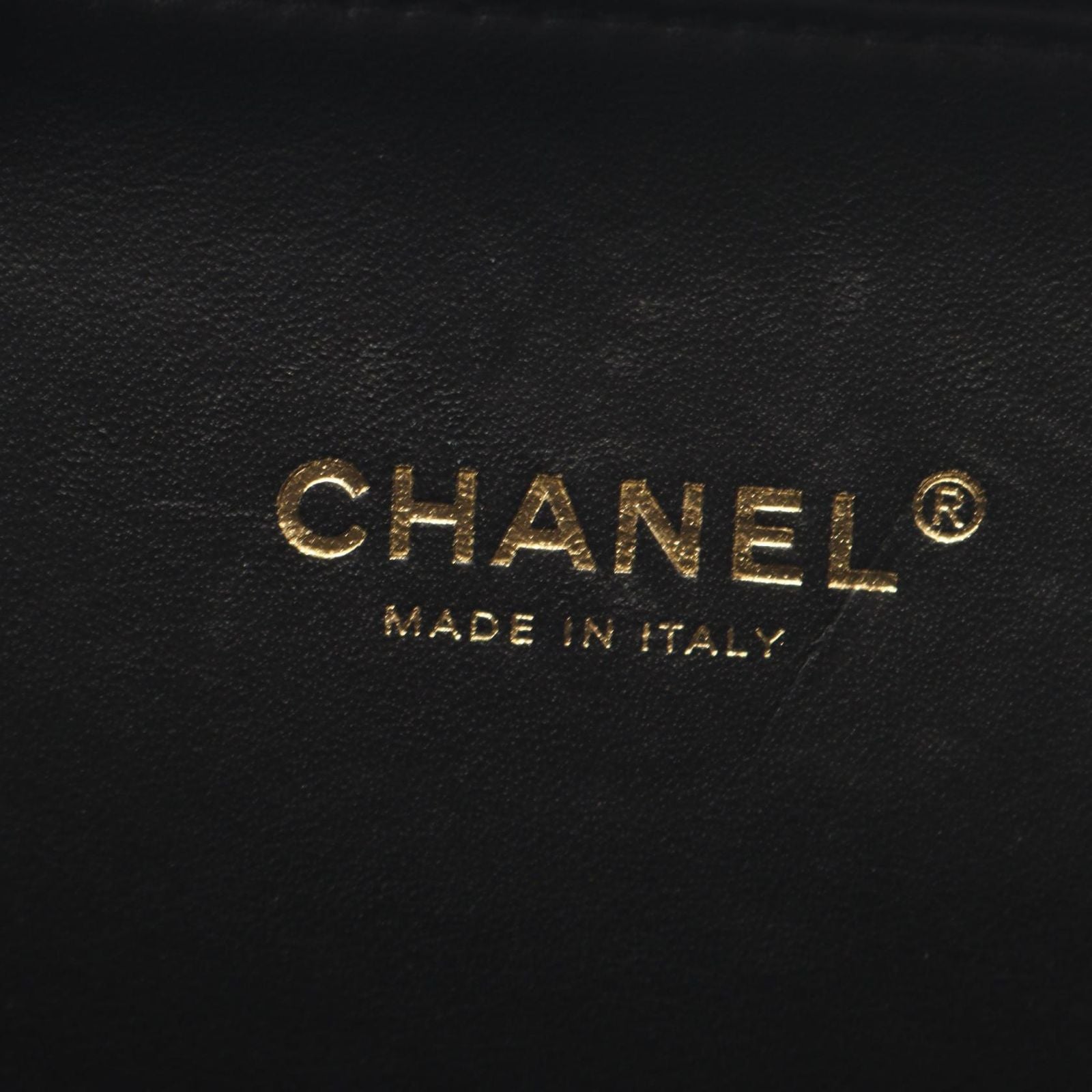 Chanel Shoulder Bag CC Filigree Small Vanity 2-Way Black Lambskin CC Quilted — view 4