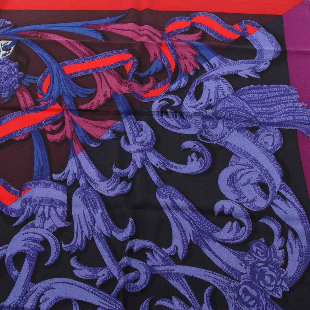 Hermes Scarf Carre Geant 140 la Mors a la Conetable Silk — view 8