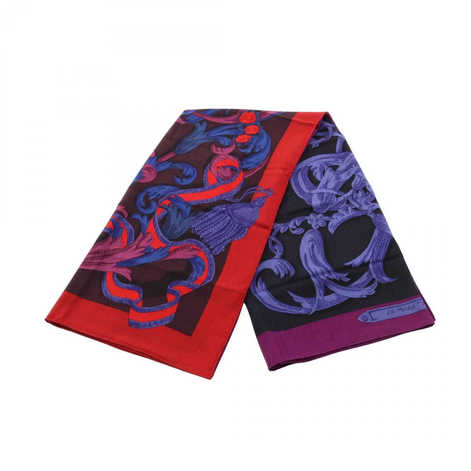 Hermes Scarf Carre Geant 140 la Mors a la Conetable Silk