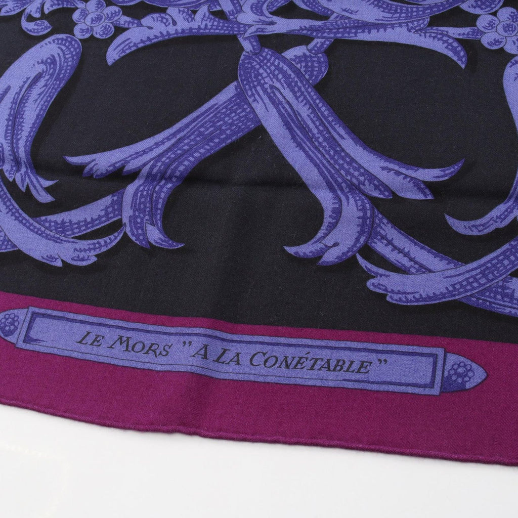 Hermes Scarf Carre Geant 140 la Mors a la Conetable Silk — view 7