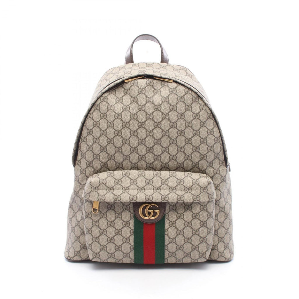 Gucci Backpack Ophidia GG Supreme Canvas Leather