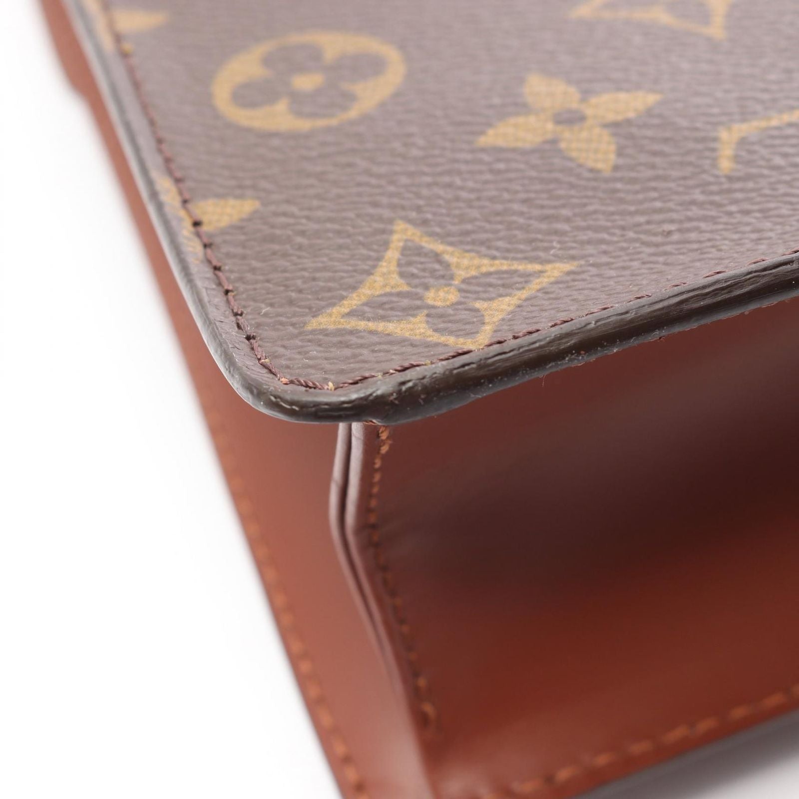 Louis Vuitton Handbag Monceau 2-Way Canvas Leather 28 — view 9