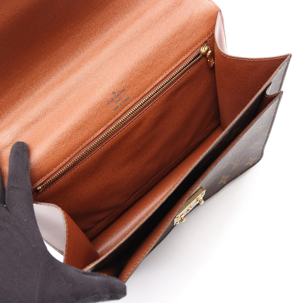 Louis Vuitton Handbag Monceau 2-Way Canvas Leather 28 — view 3