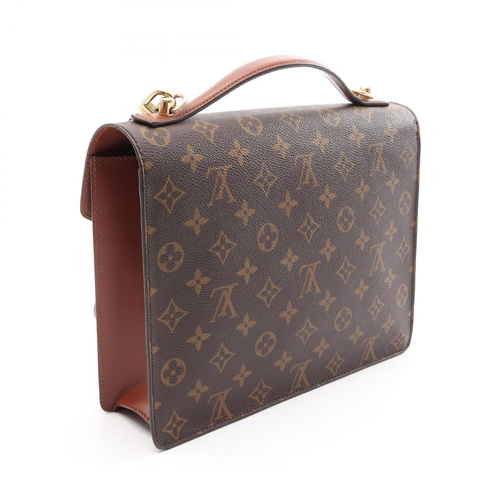 Louis Vuitton Handbag Monceau 2-Way Canvas Leather 28 — view 2