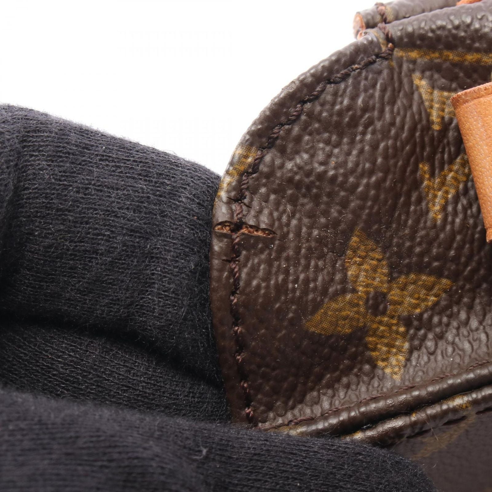 Louis Vuitton Shoulder Bag Cartouchiere PM Canvas Leather — view 6