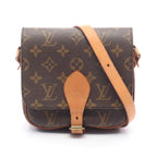 Louis Vuitton Shoulder Bag Cartouchiere PM Canvas Leather