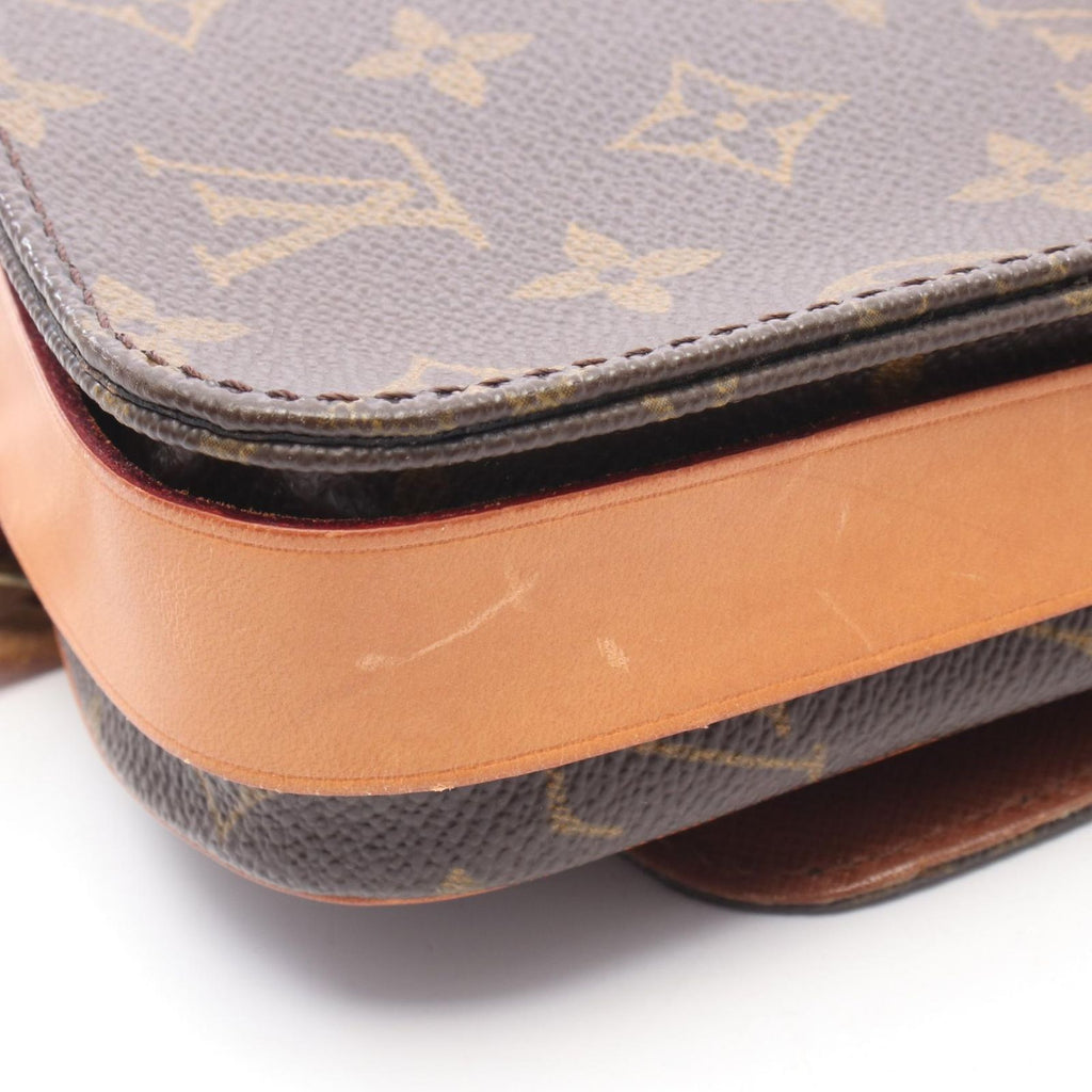 Louis Vuitton Shoulder Bag Cartouchiere PM Canvas Leather — view 8