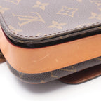 Louis Vuitton Shoulder Bag Cartouchiere PM Canvas Leather — view 8