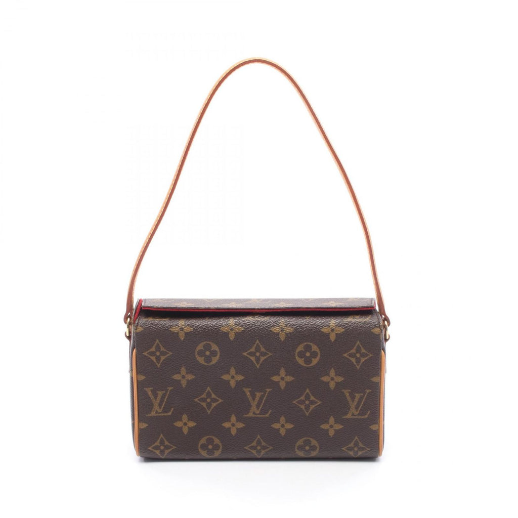 Louis Vuitton Handbag Monogram Canvas Leather