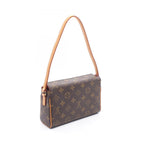 Louis Vuitton Handbag Monogram Canvas Leather — view 2