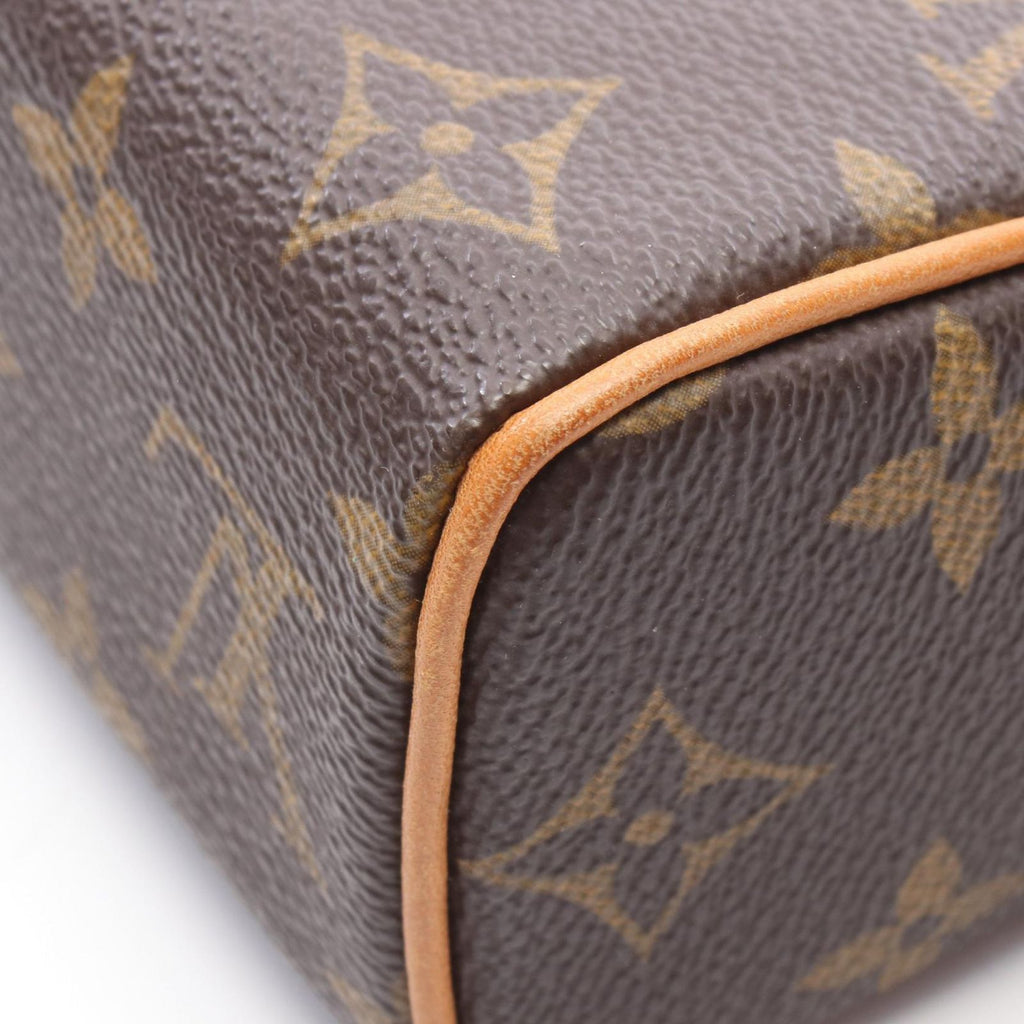 Louis Vuitton Handbag Monogram Canvas Leather — view 7
