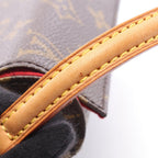 Louis Vuitton Handbag Monogram Canvas Leather — view 8