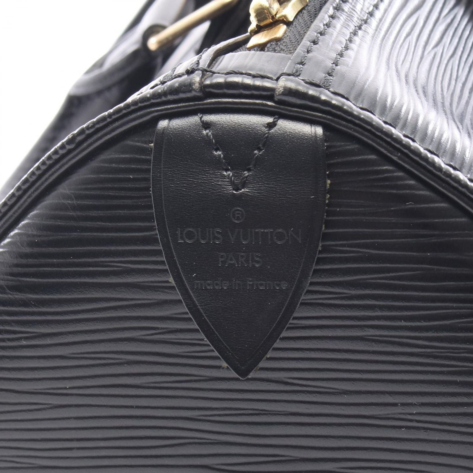 Louis Vuitton Handbag Speedy 30 Noir Leather — view 4