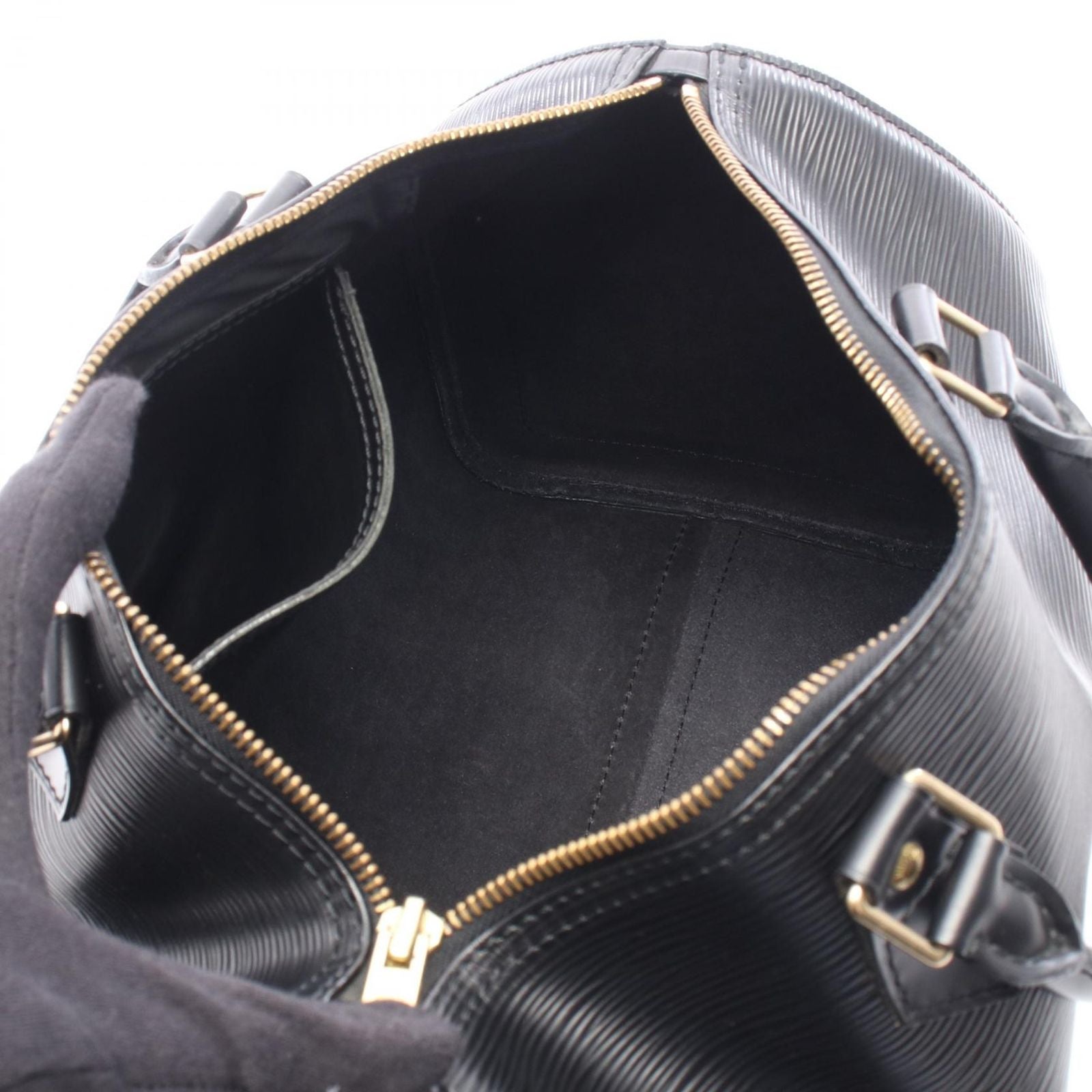 Louis Vuitton Handbag Speedy 30 Noir Leather — view 3