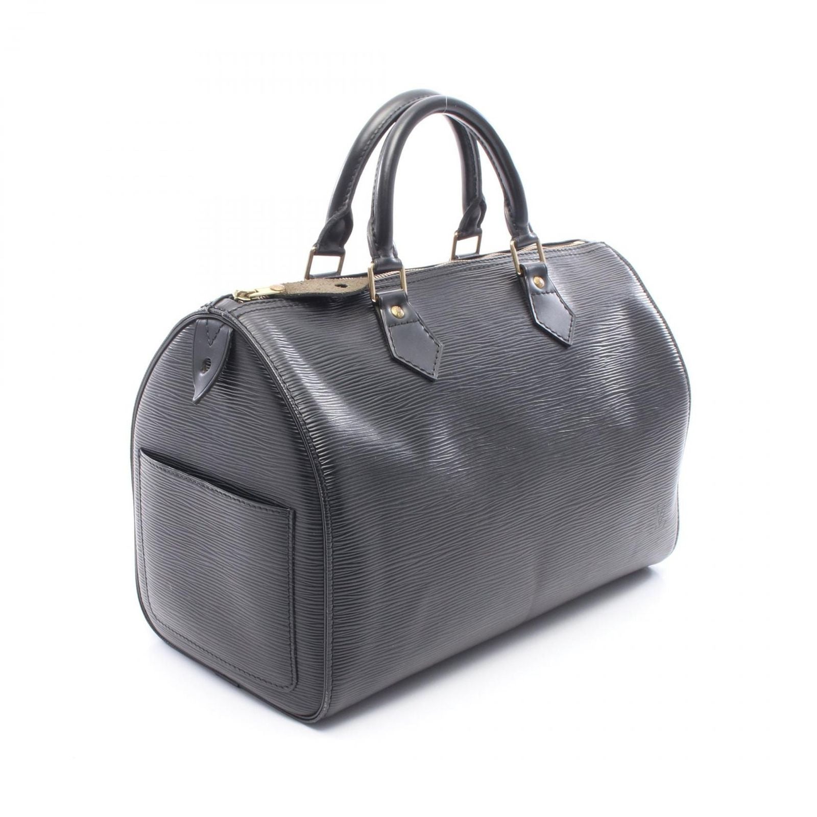 Louis Vuitton Handbag Speedy 30 Noir Leather — view 2