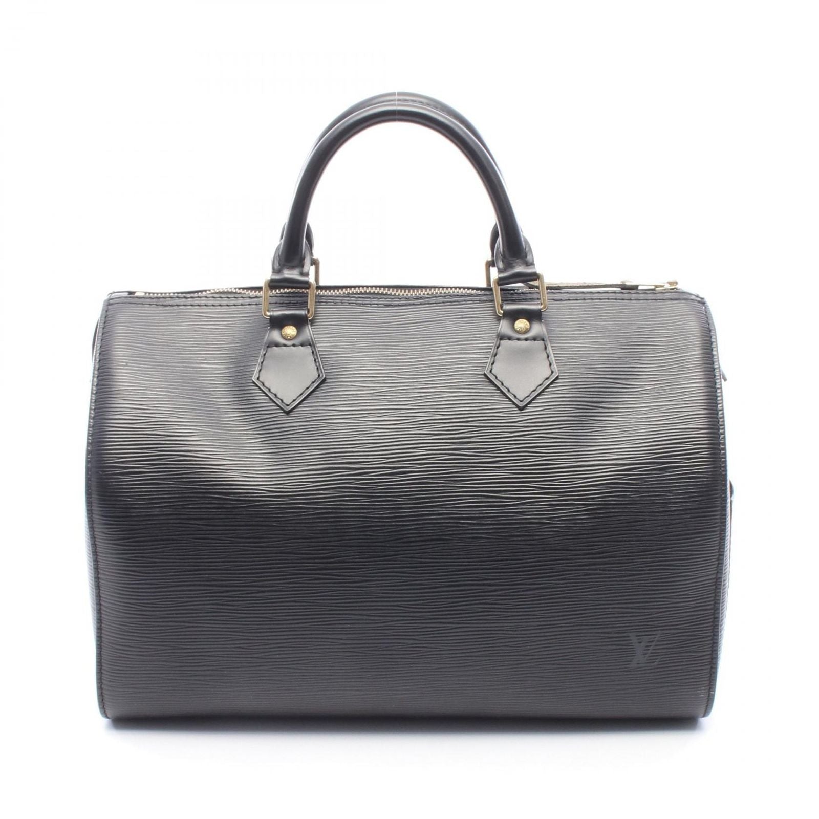Louis Vuitton Handbag Speedy 30 Noir Leather