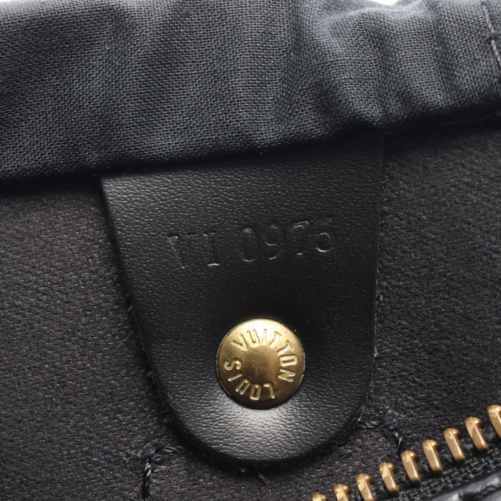 Louis Vuitton Handbag Speedy 30 Noir Leather — view 5