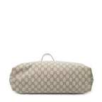 Gucci Zip Shopping Tote Beige Pink Supreme Canvas — view 6