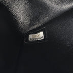 Chanel Shoulder Bag 2.55 Black Leather Mini Quilted Double Flap Chain — view 5
