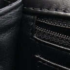 Chanel Shoulder Bag 2.55 Black Leather Mini Quilted Double Flap Chain — view 7